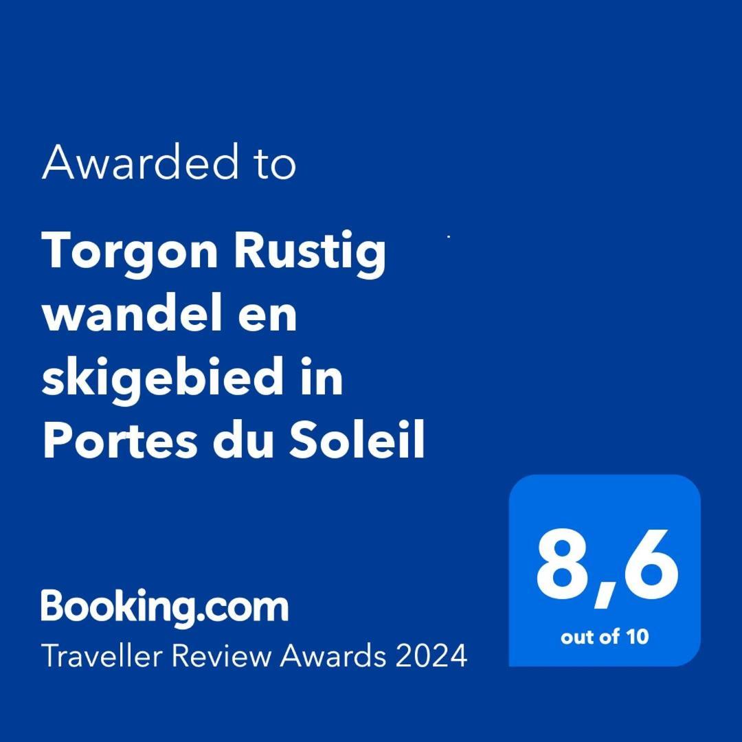 Heerlijke Wandel Of Ski Vakantie In Torgon Portes Du Soleil エクステリア 写真